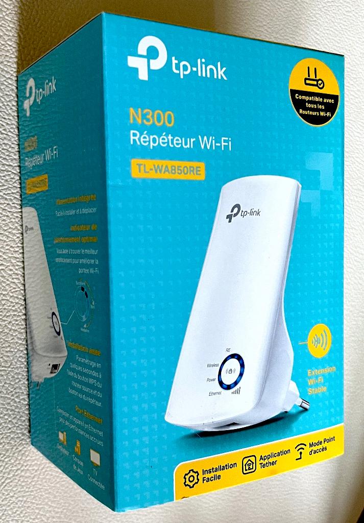 Wi-Fi Repeater - TP-LINK - TL-WA850RE (Nooit Gebruikt) NIEUW, Computers en Software, WiFi-versterkers, Nieuw, Ophalen of Verzenden