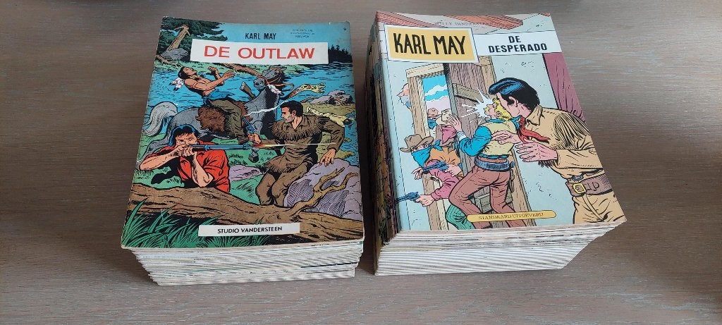 Karl May, Boeken, Meerdere stripboeken, Ophalen of Verzenden, Nieuw, Willy Vandersteen