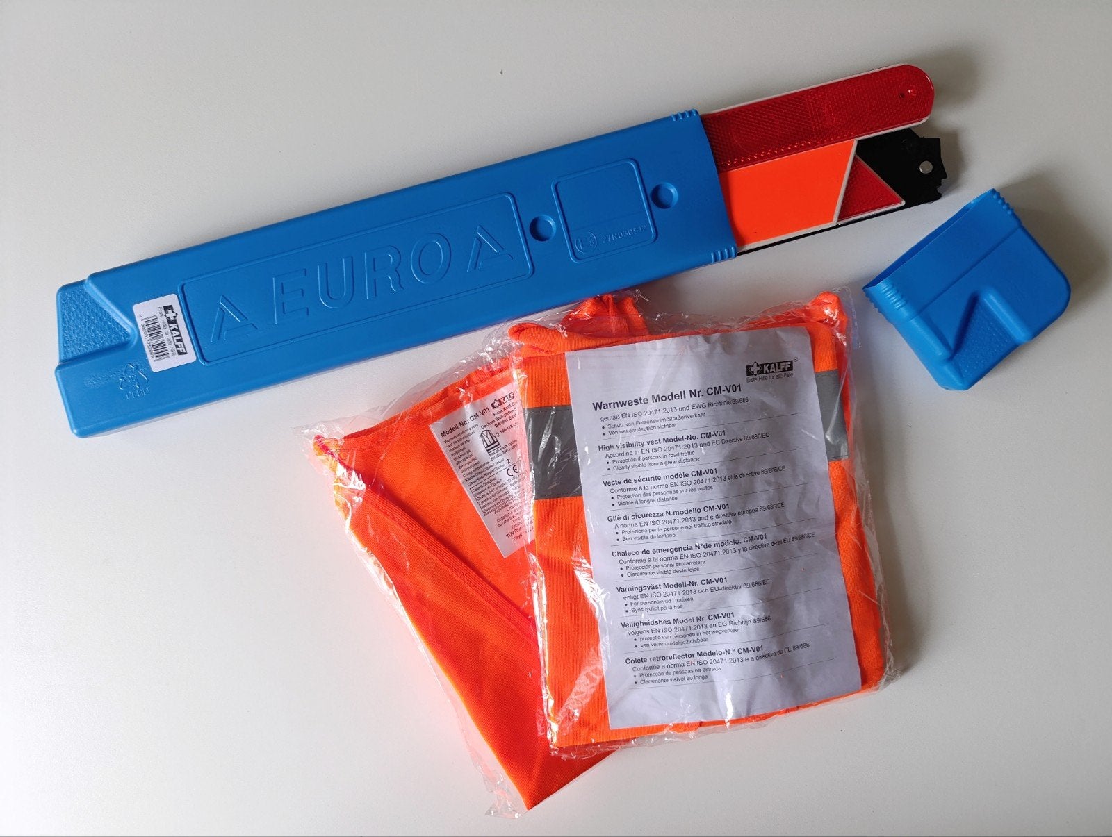 Gevarendriehoek en 2 vesten NIEUW, Ophalen of Verzenden