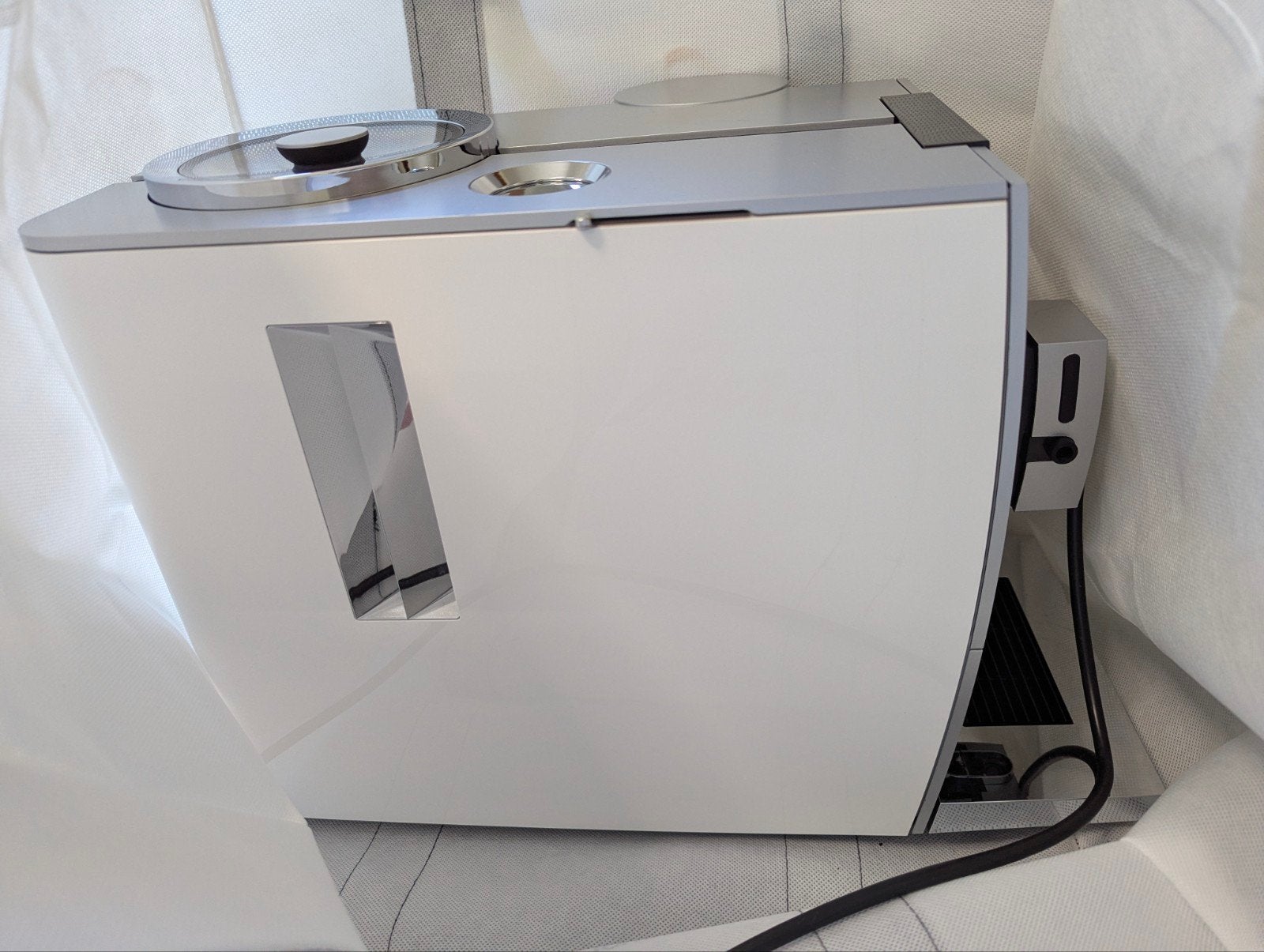 Jura ENA 8 sous garantie ! white nordic, Electroménager, Réservoir d'eau amovible, Enlèvement ou Envoi, Café en grains, Cafetière