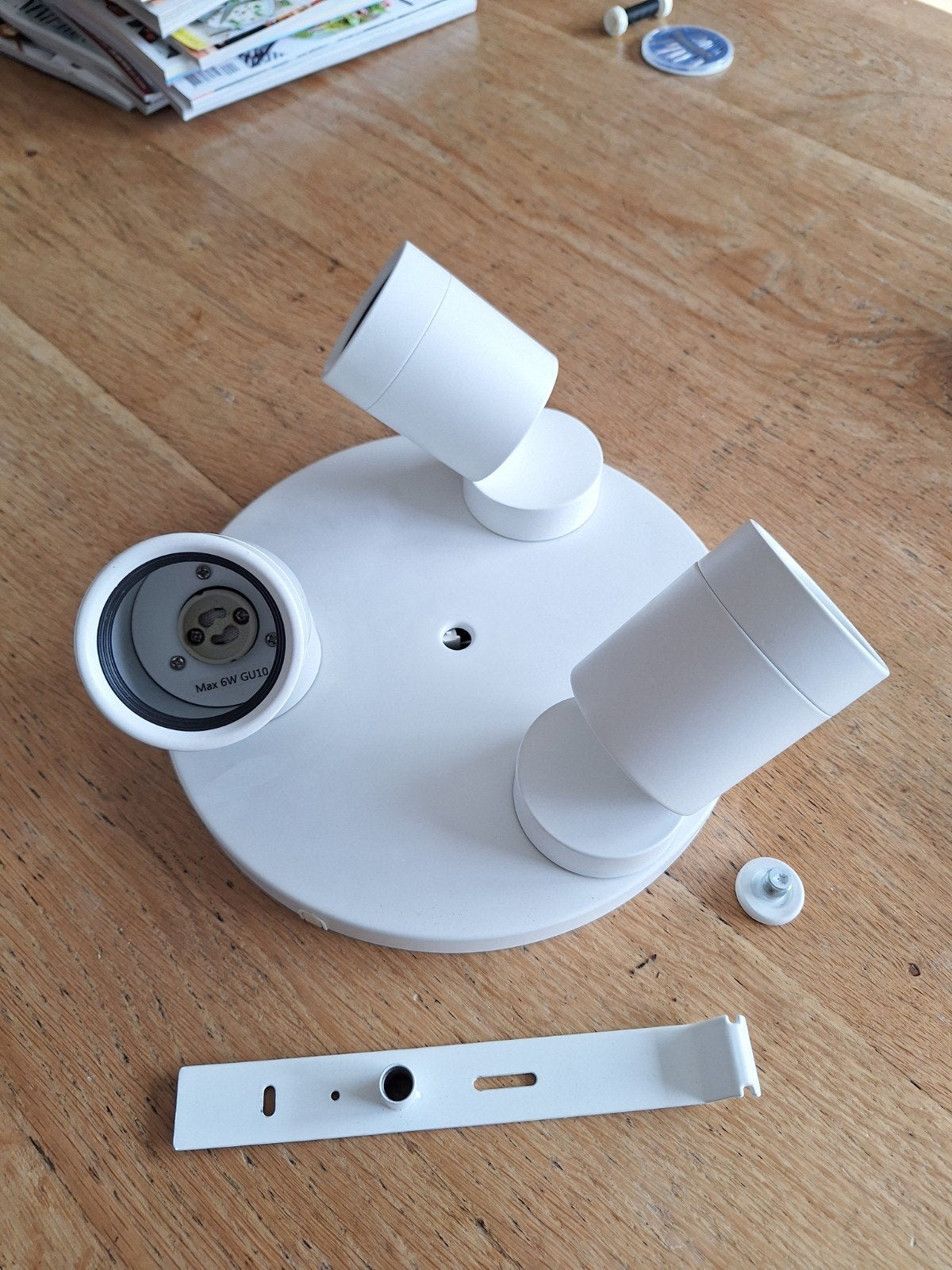 Ikea Nymane plafondlamp met 3 spots, IKEA, Ophalen, Plafondlamp
