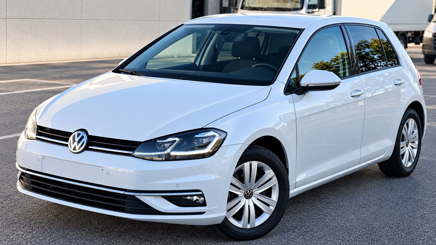 Volkswagen Golf 7.5 1.0 TSI / 2019 / 116.000 Km, Auto's, Voorwielaandrijving, Alcantara, Wit, 5 deurs