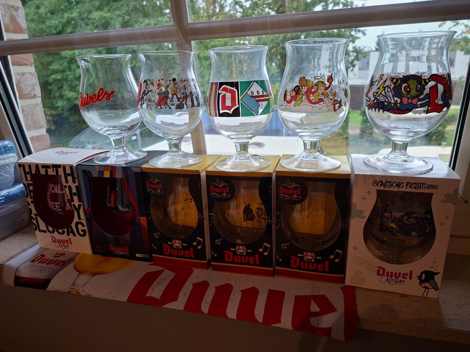 Lunettes Duvel, Enlèvement, Duvel