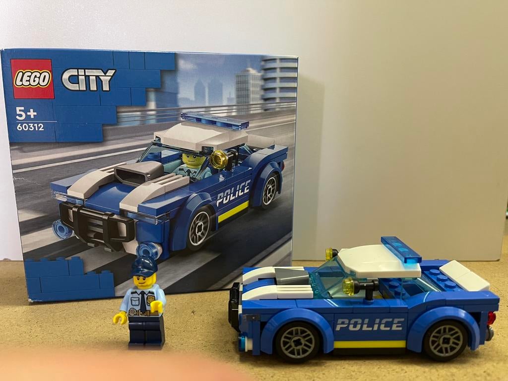 Lego 60312 politiewagen, Ophalen of Verzenden, Zo goed als nieuw, Compleet, Lego