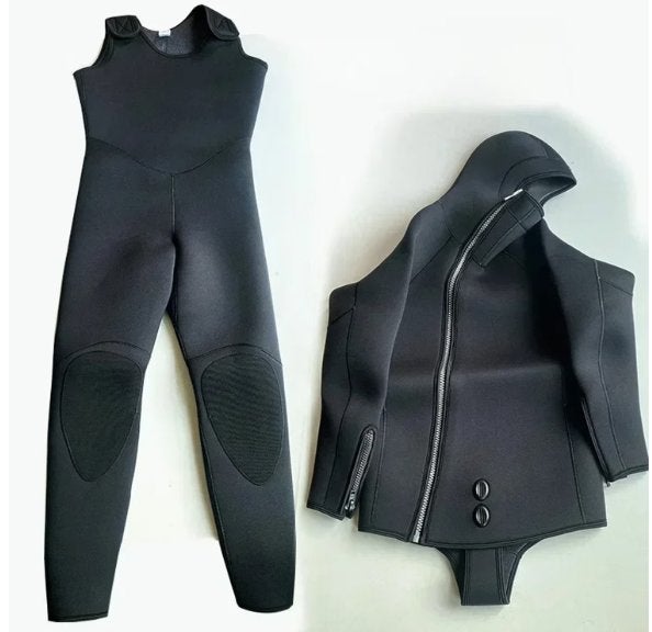 Wetsuit 7 + 5 mm, Ophalen, Wetsuit