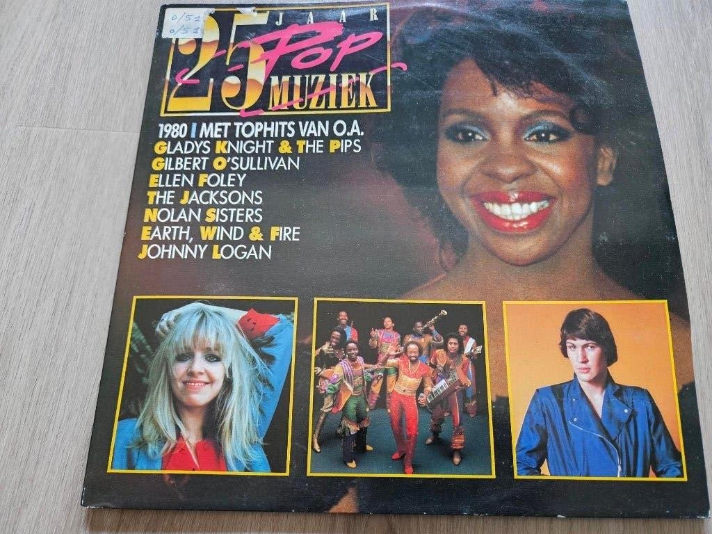 LP Various - 25 Jaar Popmuziek 1980 (2-LP), LP, Gebruikt, Ophalen of Verzenden, Pop