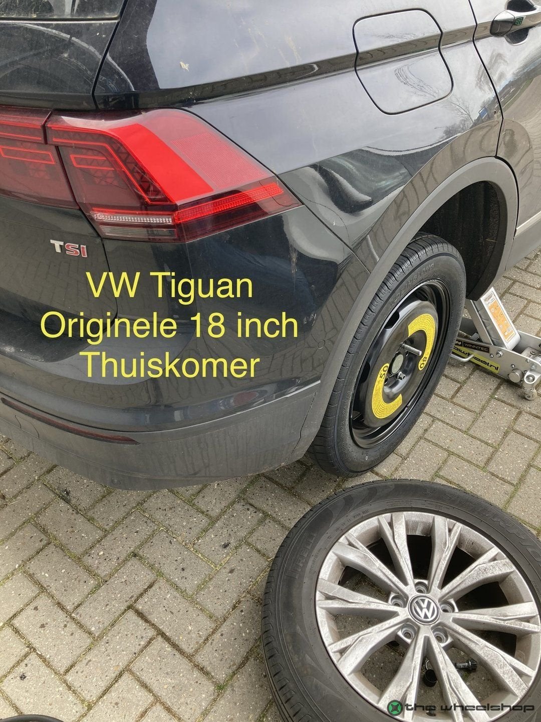 Reservewiel Thuiskomer Audi A6 Mercedes E, GLB, VW Tiguan 20, Pneus et Jantes, 145 mm, Enlèvement ou Envoi, Véhicule de tourisme