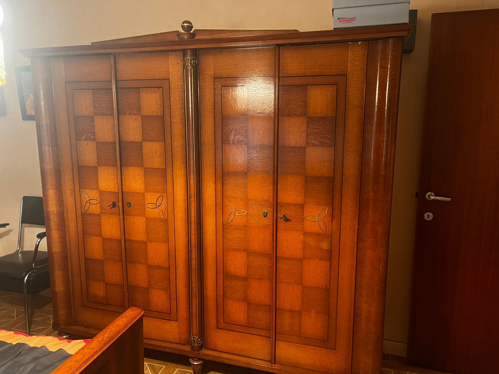 Vintage antiek slaapkamer, Ophalen, Gebruikt