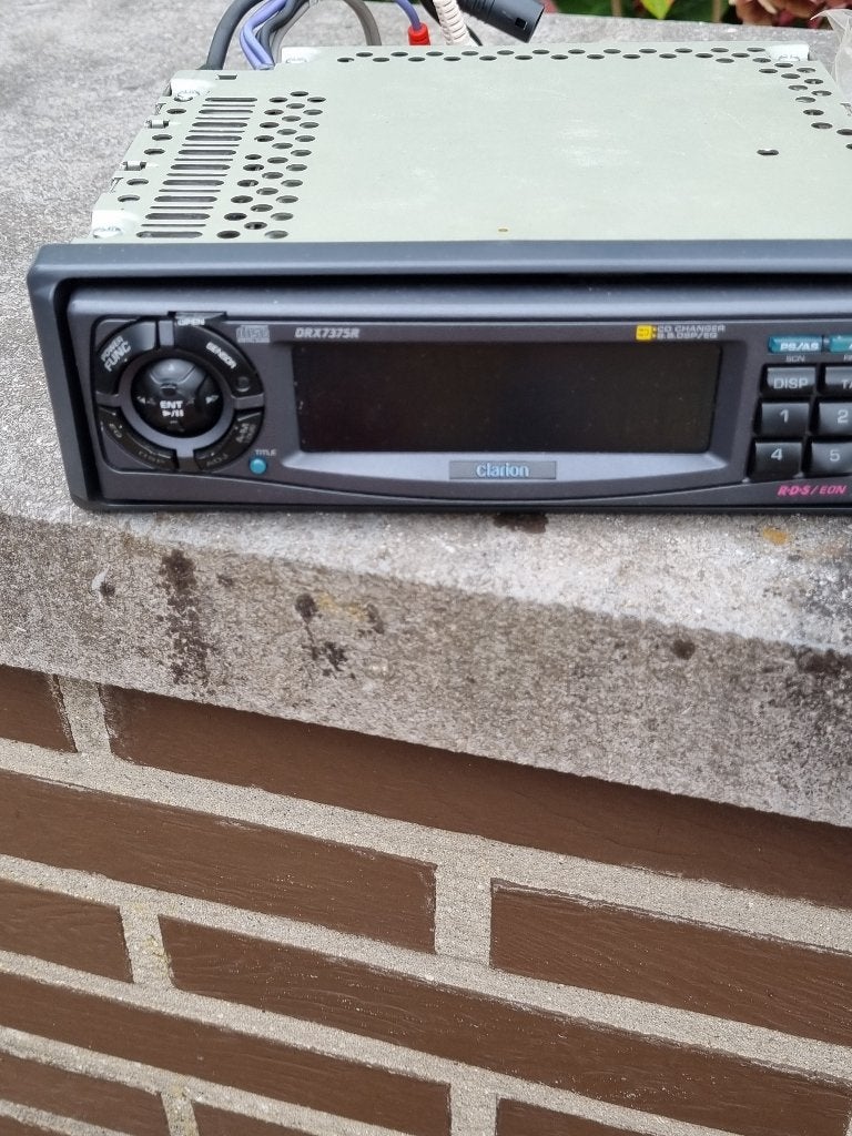 auto-radio vintage Clarion jaren 90, Enlèvement, Utilisé