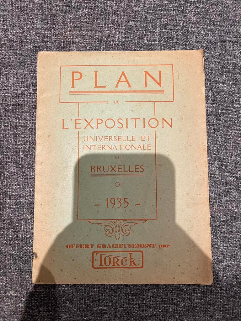 Torck 1935 Exposition Universelle et International bruxelles, Ophalen of Verzenden, Zo goed als nieuw