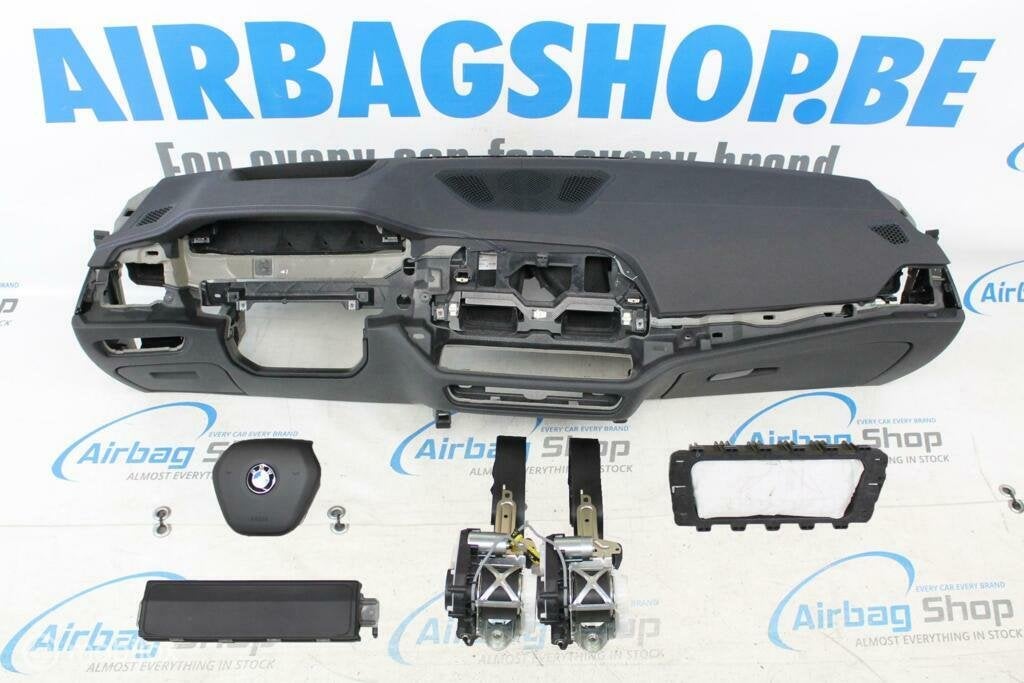 Airbag kit Tableau de bord HUD couture bleu BMW 3 serie G20, Gebruikt, Ophalen of Verzenden