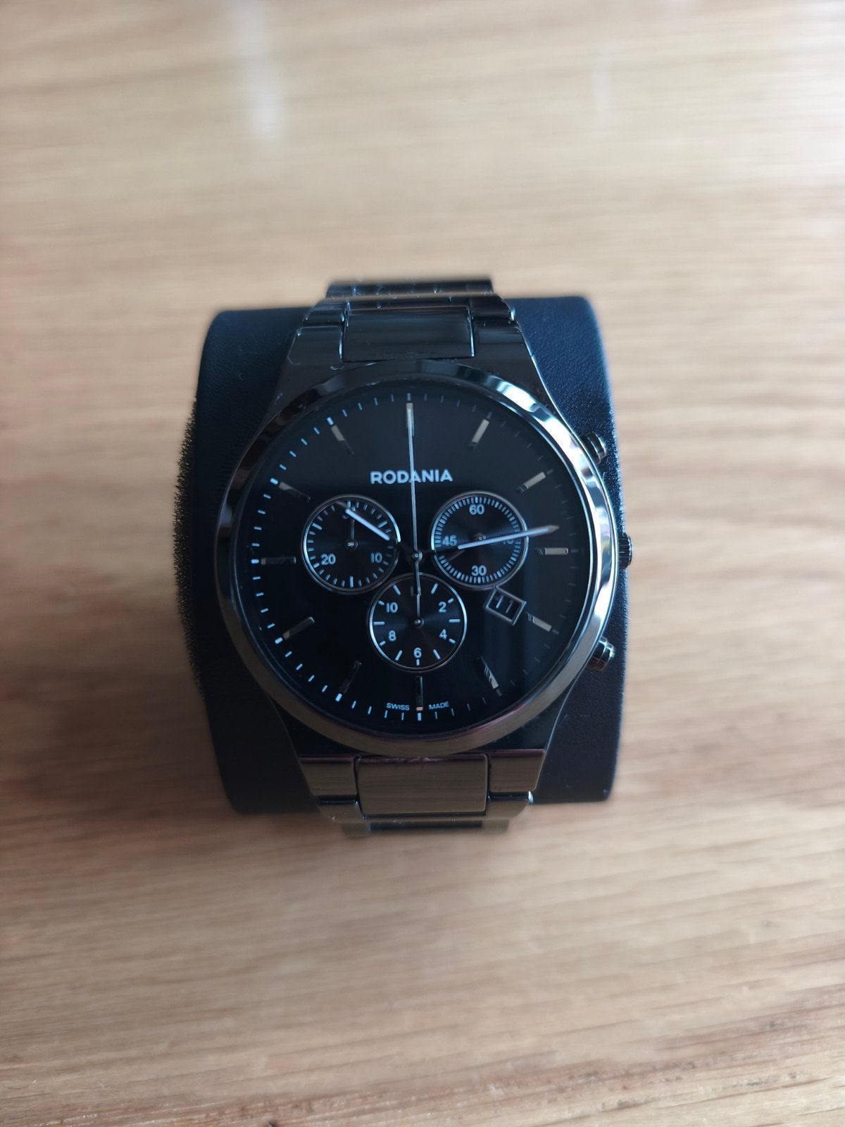 Rodania Céramique Saphir crystal Chrono, Montre-bracelet, Autres marques, Enlèvement ou Envoi, Comme neuf