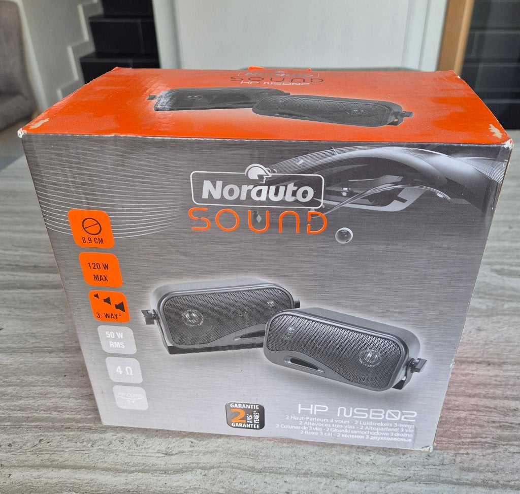 Haut-parleurs Norauto Sound NSB02, Autos : Divers, Enlèvement ou Envoi