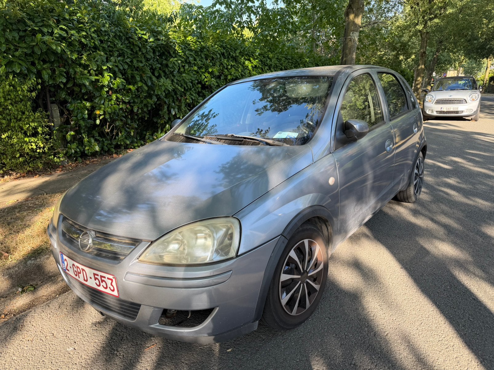 Opel Corsa 5d diesel, Auto's, Opel, Stof, Zwart, 4 cilinders, 5 deurs