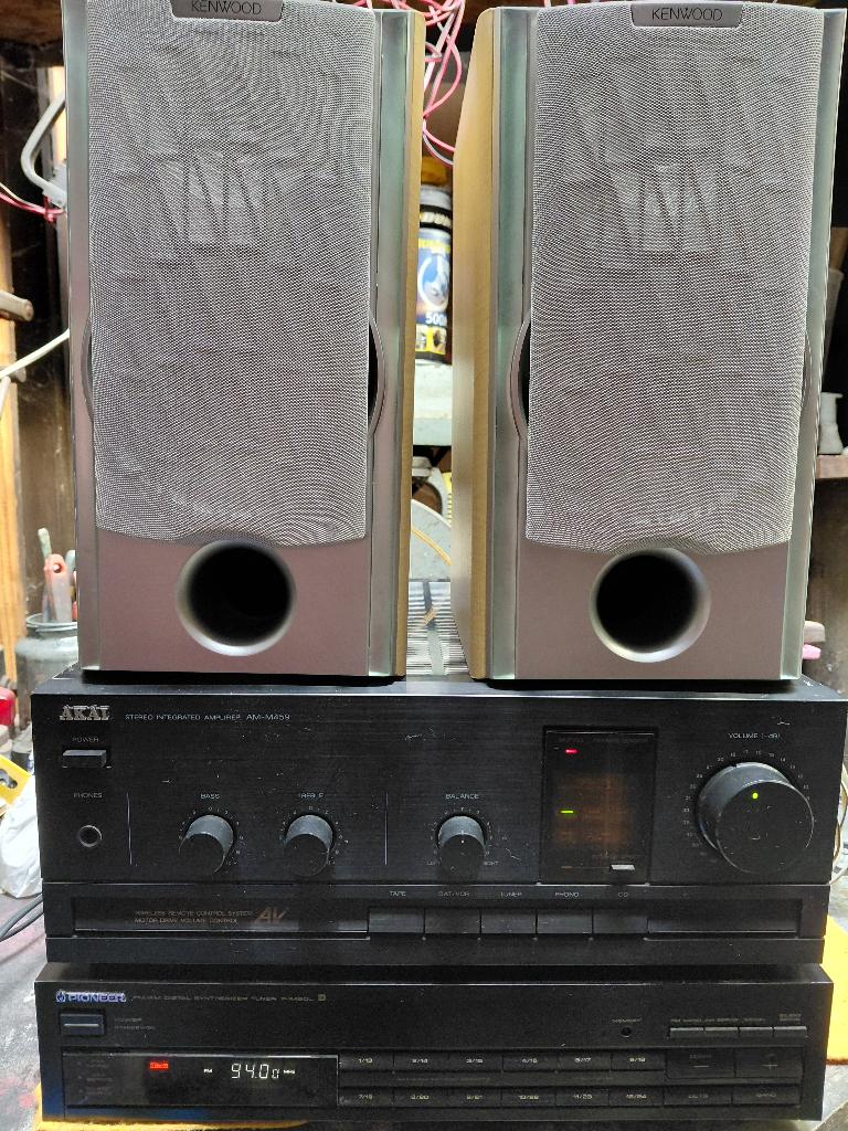 Audio installatie  versterker  tuner  en luidsprekers, Audio, Tv en Foto, Ophalen, Gebruikt, Pioneer, Minder dan 60 watt