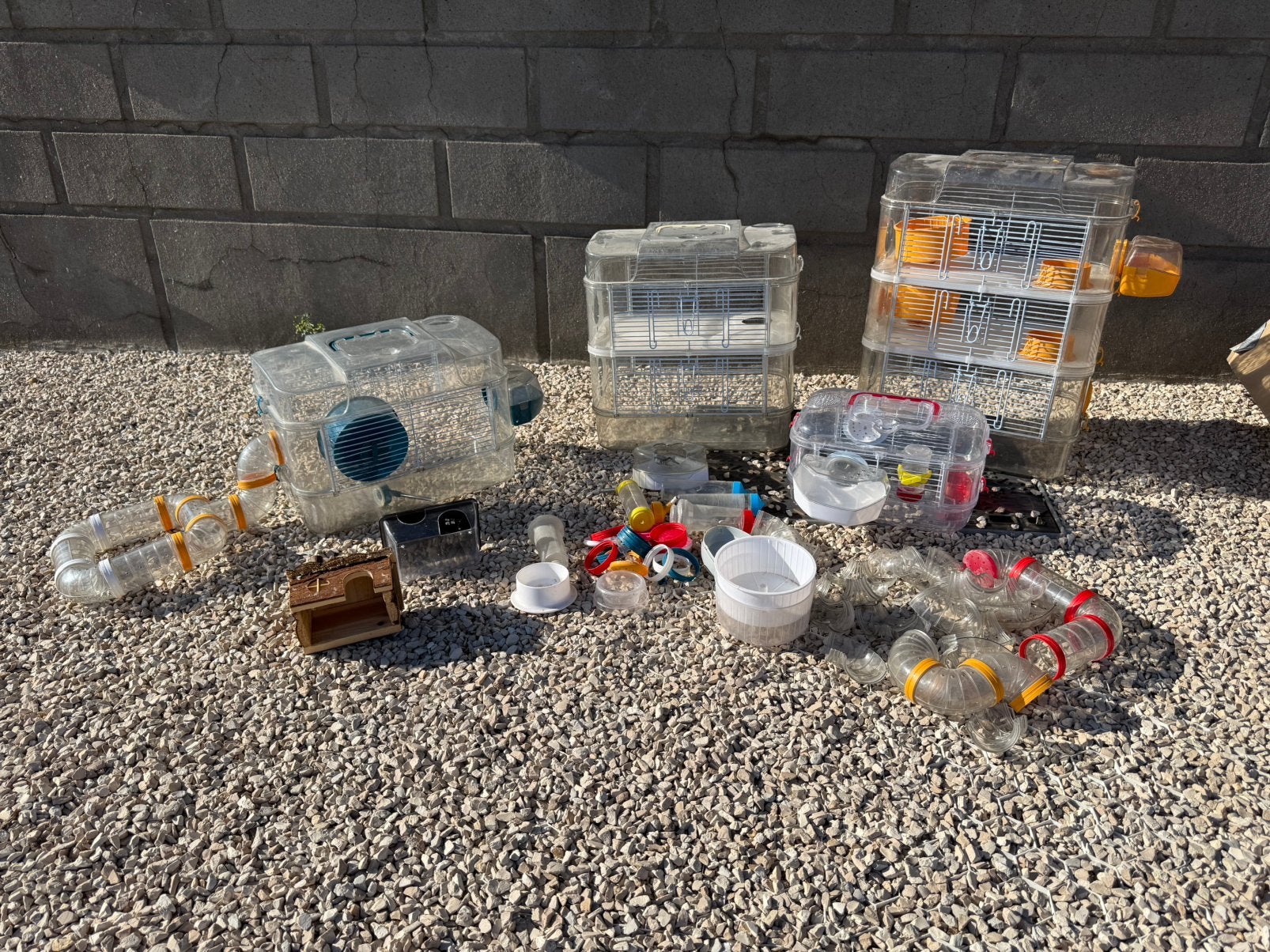 Complete kooienset komen ophalen, Dieren en Toebehoren, Ophalen, Gebruikt, Kooi, Hamster