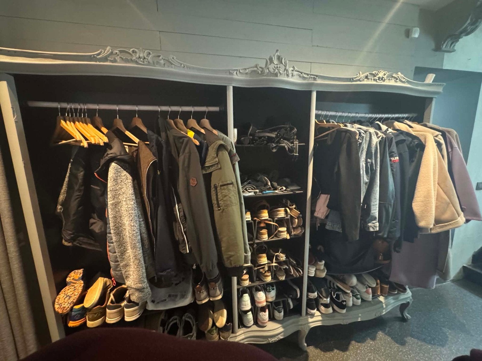 A vendre meuble d'entrée/vestiaire, Antiek en Kunst, Antiek | Meubels | Kasten, Ophalen