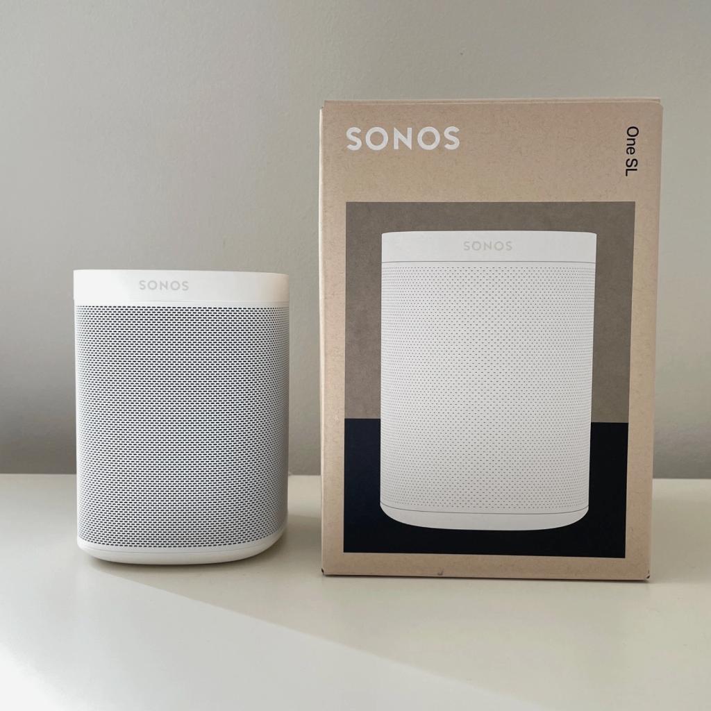 Sonos One SL Wit x2 *6 Maanden Garantie*, Ophalen of Verzenden, Sonos