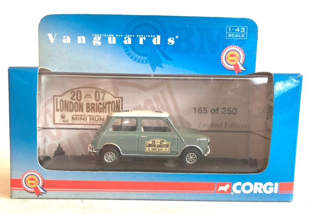 Mini Cooper London-Brighton Vanguards VA02525., Hobby & Loisirs créatifs, Voitures miniatures | 1:43, Comme neuf, Voiture, Vanguards