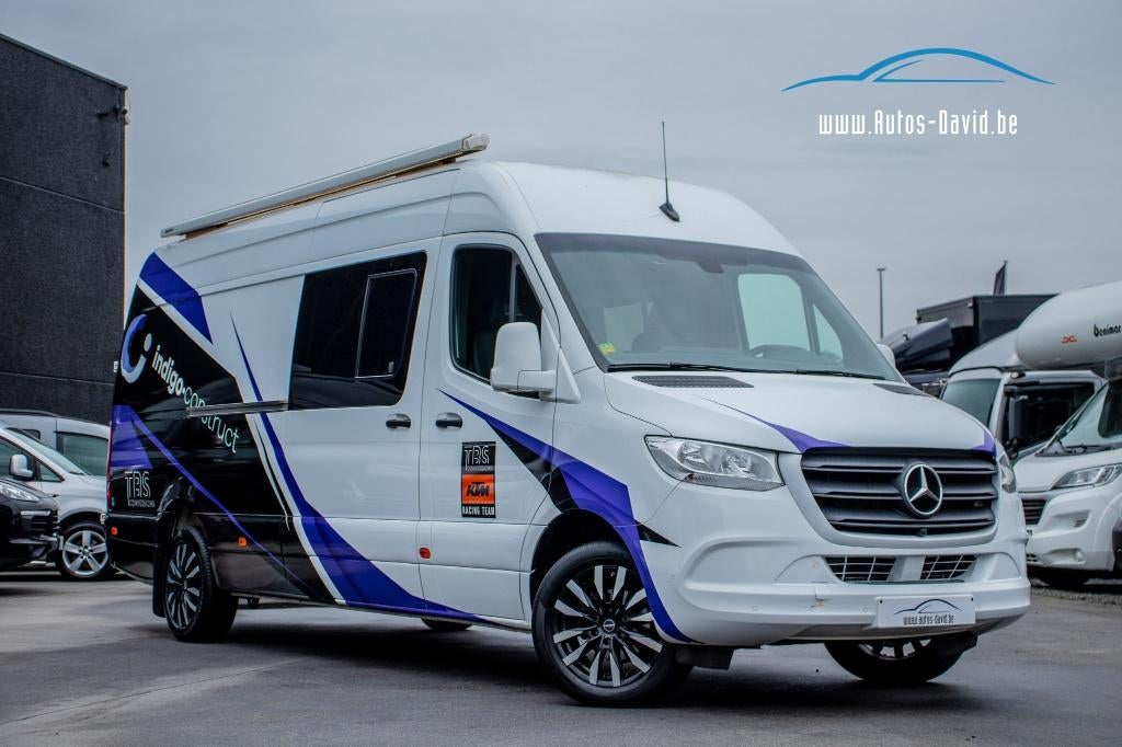 Mercedes Sprinter Camper Motorsport 2.1 Automatique à 2 lits, Siège standard, Entreprise, Mercedes-Benz, Diesel