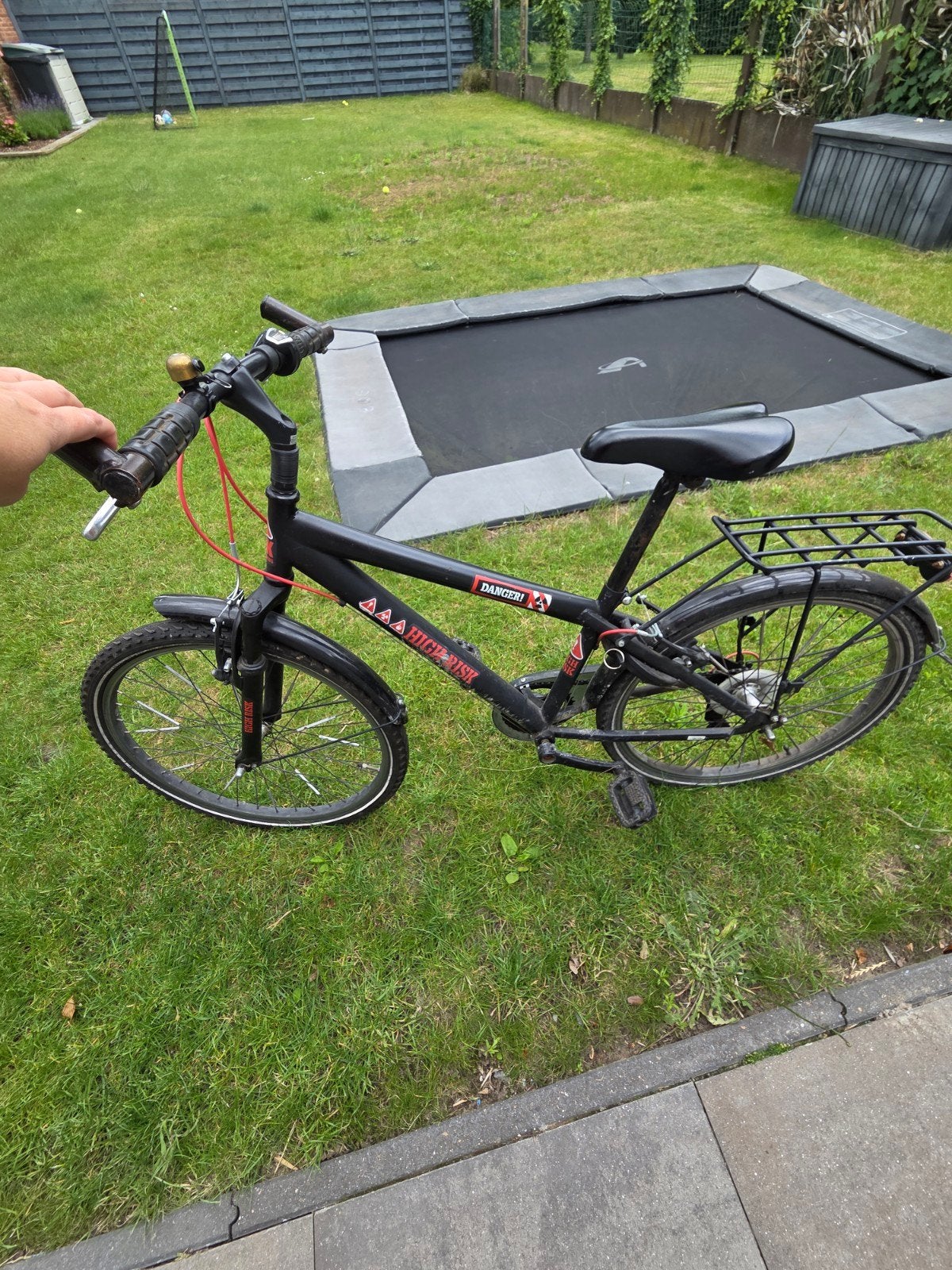 Jongensfiets, Ophalen