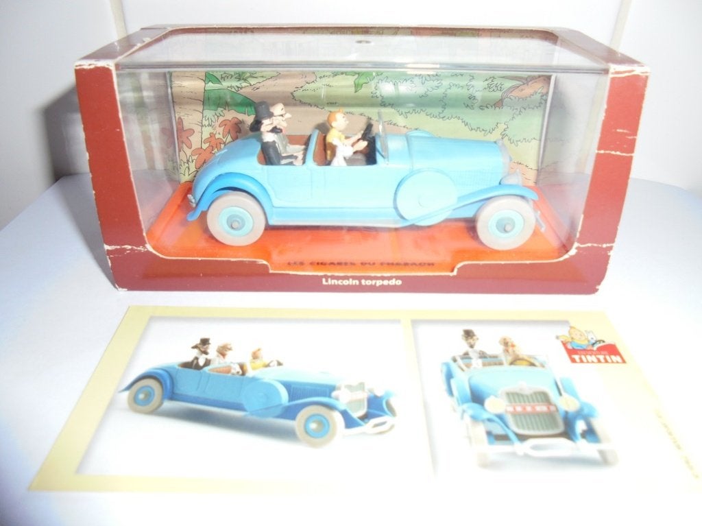 Kuifje nr 06 De Lincoln Torpedo, Collections, Personnages de BD, Enlèvement ou Envoi, Tintin, Comme neuf, Autres types