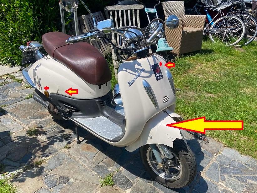 onderdelen neco  borsalino 125 cc, Ophalen