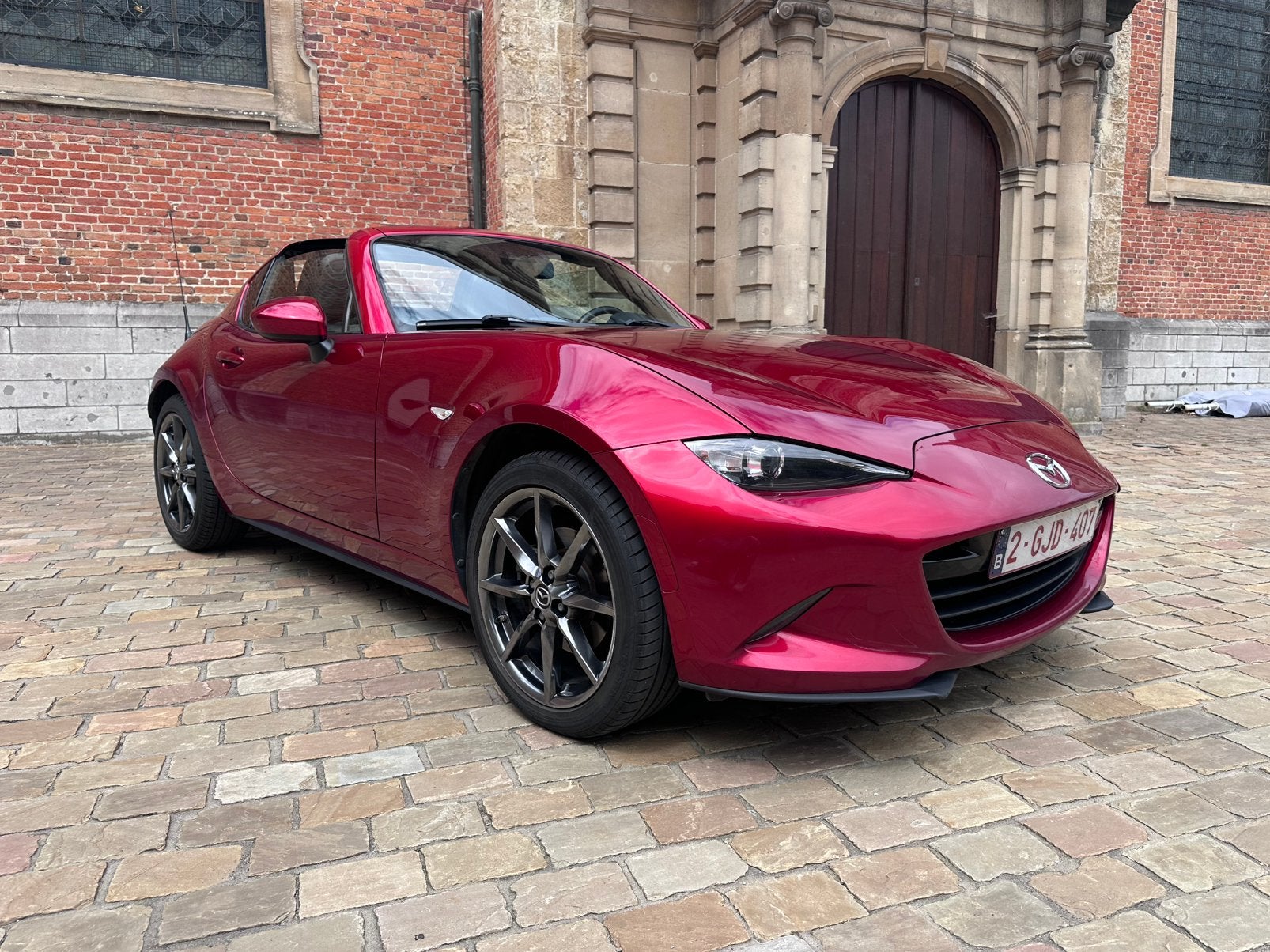 Mazda MX-5 RF SKYACTIV-G 2.0L 160PK Automaat Sports-Line Red, Auto's, Mazda, Particulier, MX-5, ABS, Adaptieve lichten, Adaptive Cruise Control