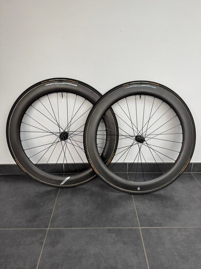 Xentis carbon wielen, Fietsen en Brommers, Fietsonderdelen, Zo goed als nieuw, Racefiets, Carbon, Ophalen