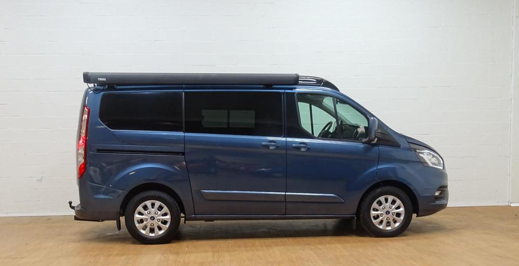 Ford Transit Custom Camper 2.0D automaat FONT VENDOME, Caravans en Kamperen, Automaat, Buscamper of Camperbus, Bedrijf, Diesel