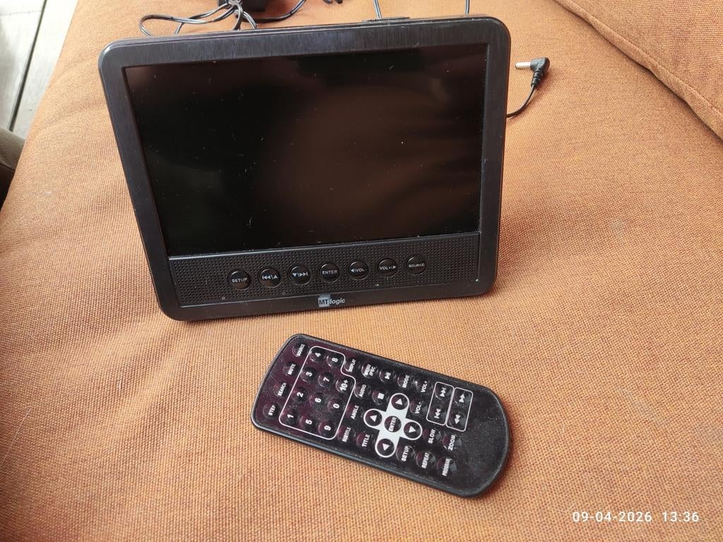 MT logic draagbare dvd speler, Ophalen