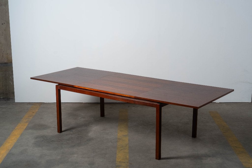 Alfred Hendrickx - Belform XL uitschuifbare eettafel, Ophalen, Vintage design, 200 cm of meer, 50 tot 100 cm
