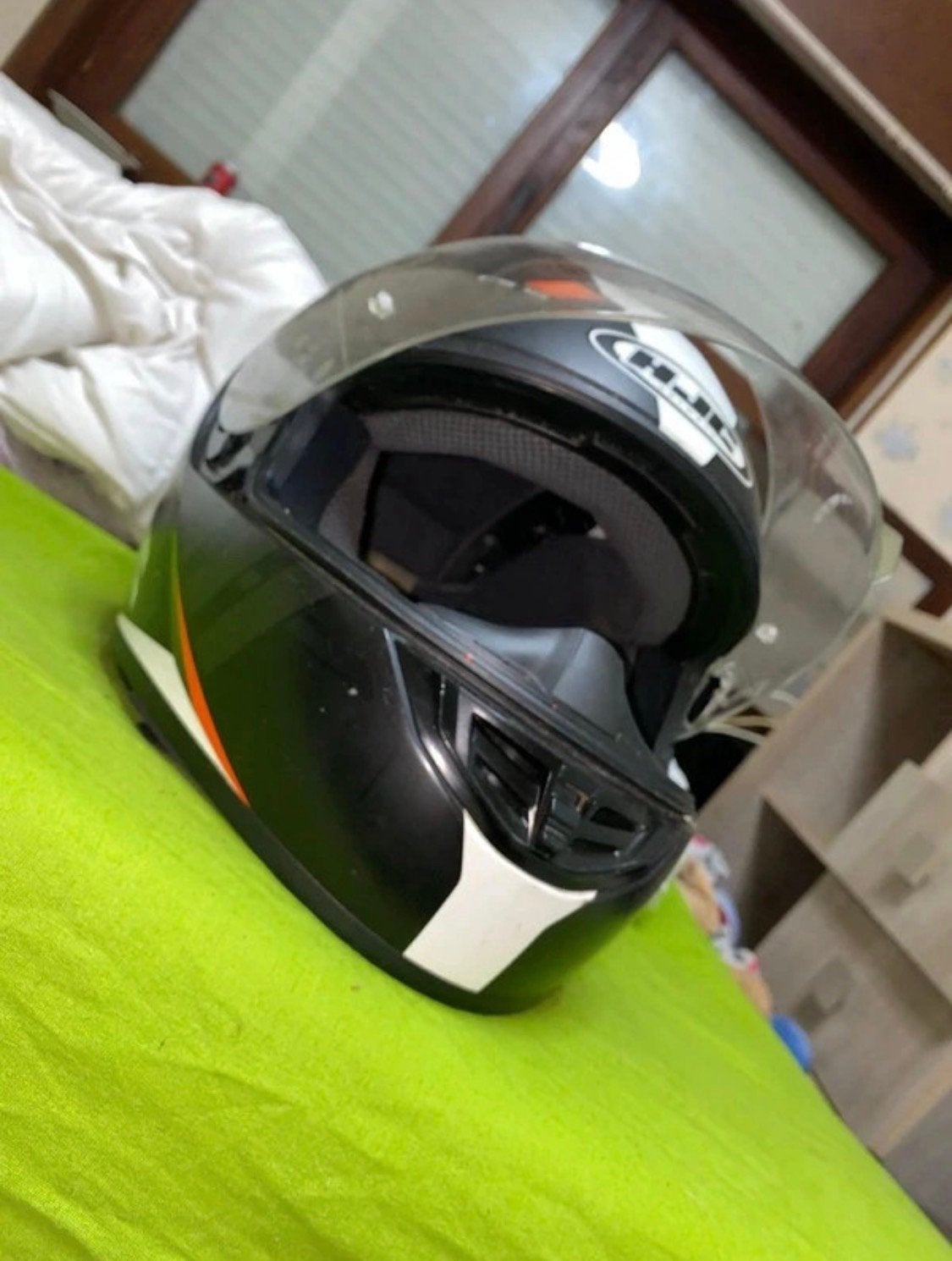 Brommer helm maat XL, Motoren, Ophalen, Heren, Overige typen, Tweedehands