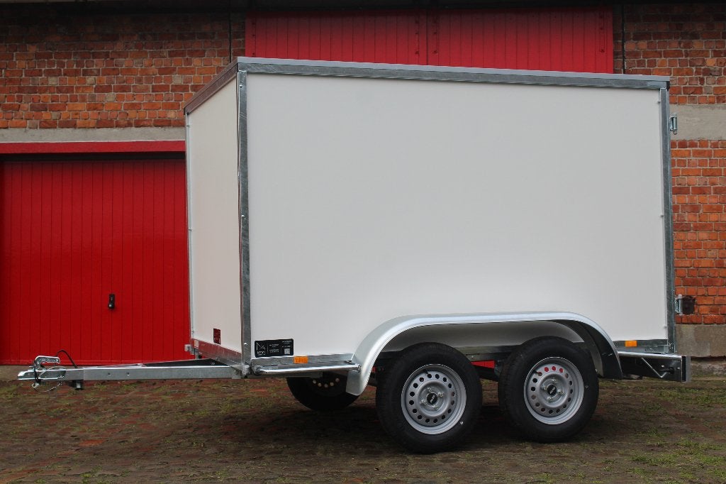 Ongeremde gesloten dubbelas aanhangwagen BW Trailers, Auto diversen, Ophalen of Verzenden