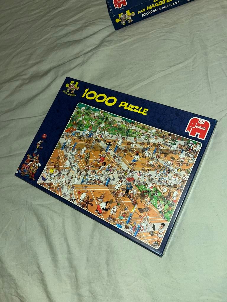1000 de tennisbaan jan van haasteren, Enlèvement ou Envoi, Comme neuf