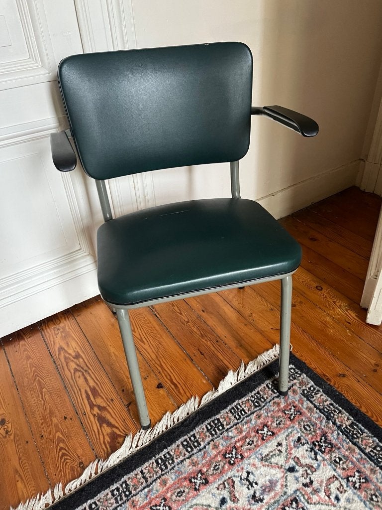 Vintage (bureau)stoel, Huis en Inrichting, Ophalen, Overige kleuren, Eén, Kunststof