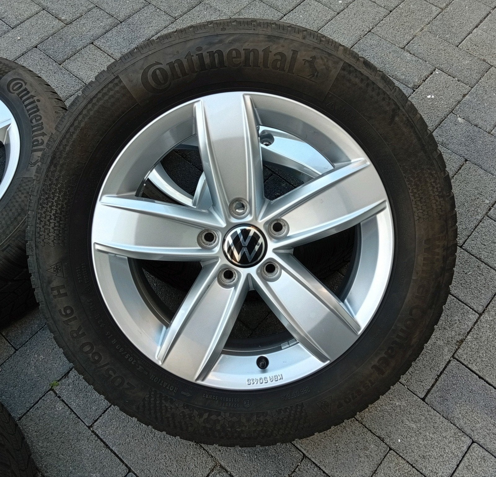 Winterbanden velgen VW T-Roc Touran 16inch 5x112 6&5mm️ ❄️, Ophalen, Gebruikt