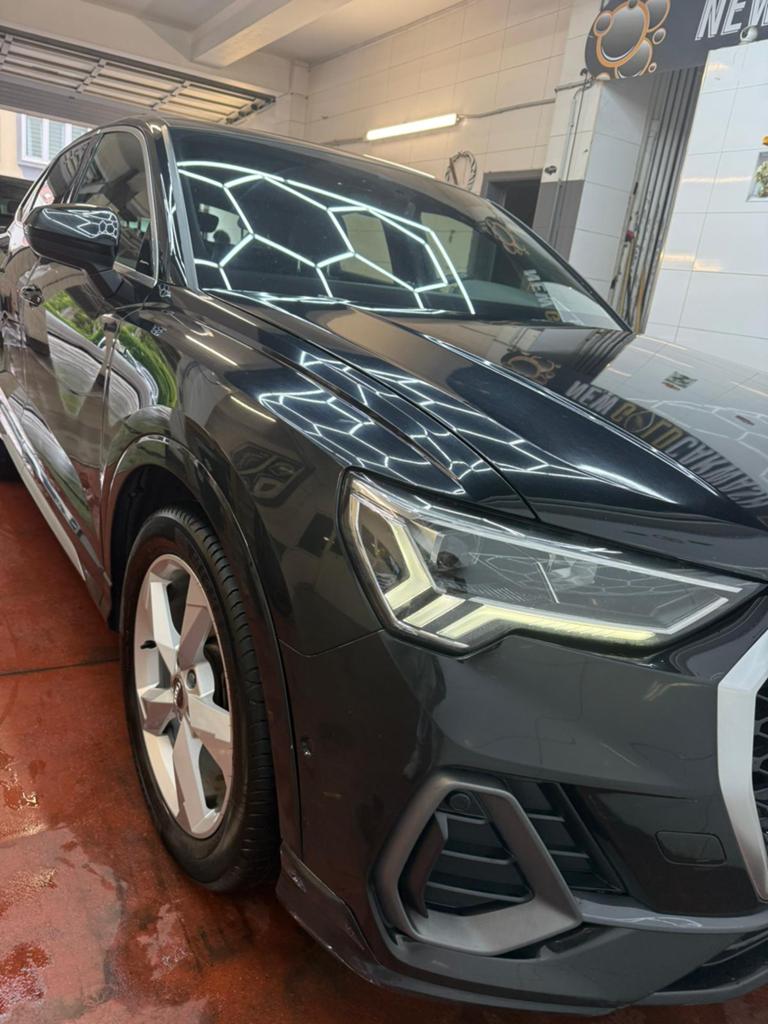 Audi Q3 Coupé 35 TDI S-line inter + exterieur full pano, Autos, Cuir et Alcantara, Achat, Phares entièrement LED, Carnet d'entretien
