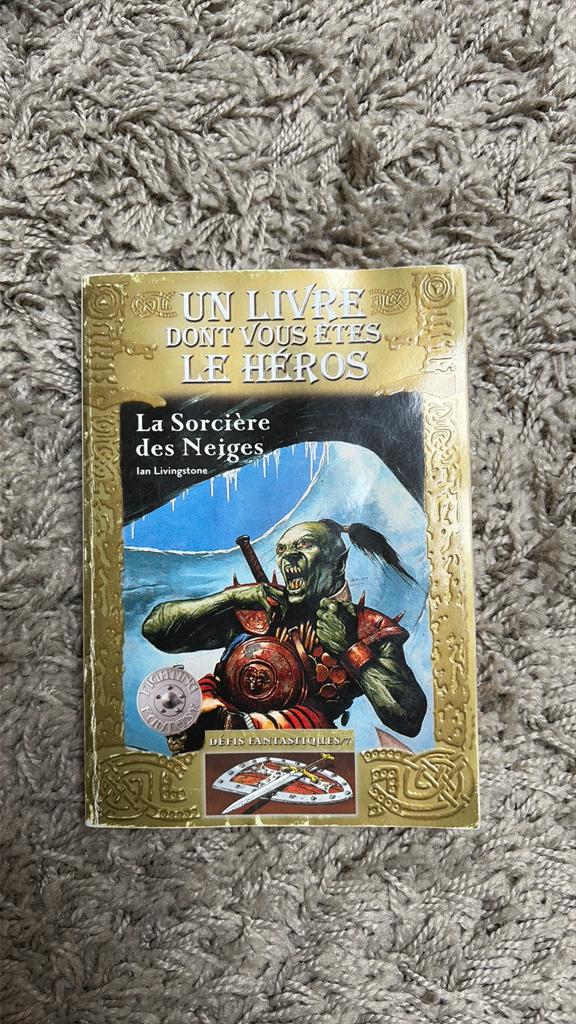 Un livre dont vous êtes le héros : La Sorcière des Neiges, Ophalen of Verzenden, Gelezen