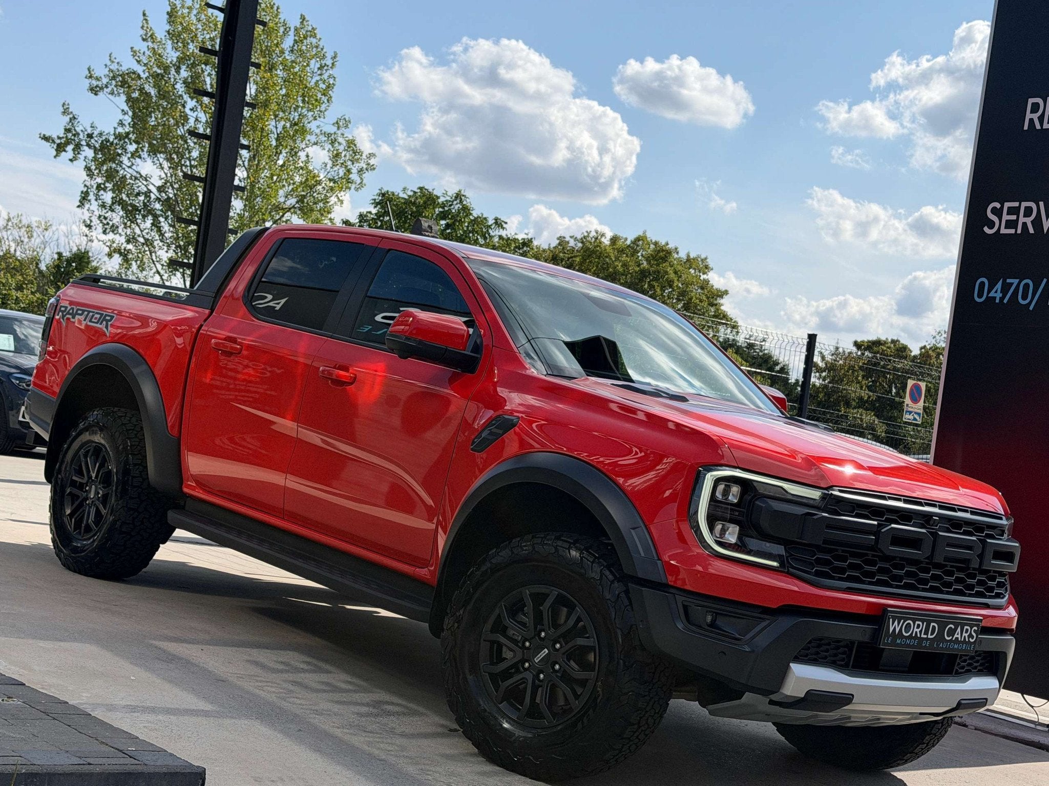 Ford Ranger Raptor 2.0D Bi Turbo 210CV- TVAC- BTW*IN- DISTRO, Autos, Cuir, Achat, Autres couleurs, Noir