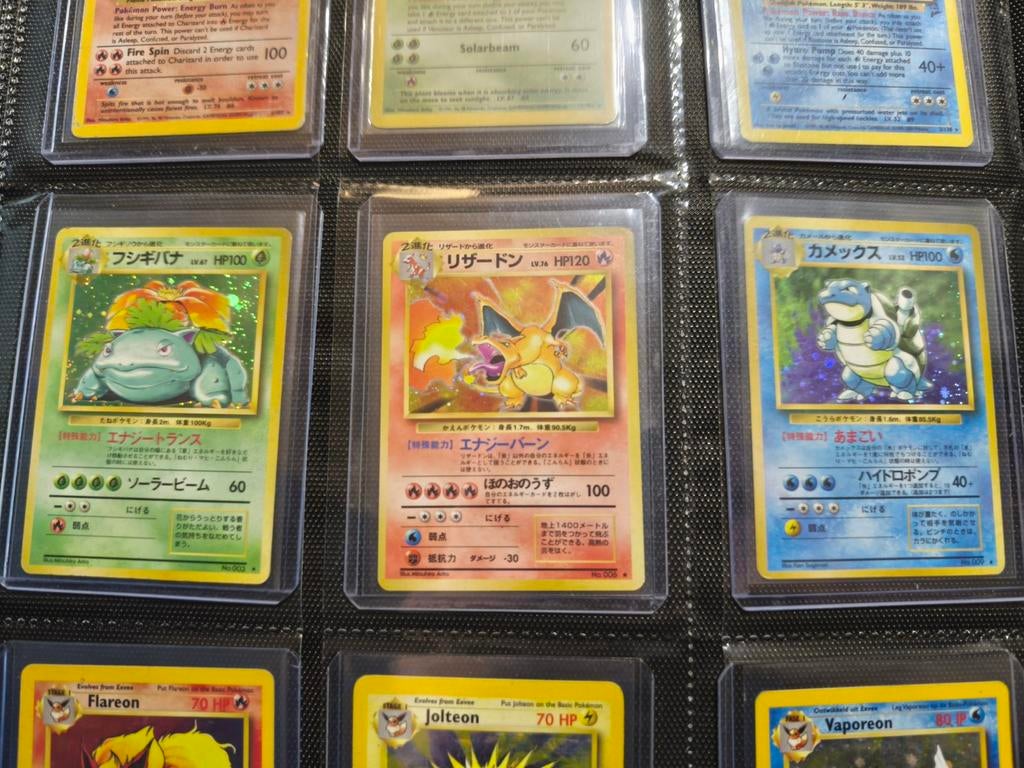 Japanse exp set charizard, venusaur en blastoise Pokemon kaa, Hobby en Vrije tijd, Verzamelkaartspellen | Pokémon, Ophalen