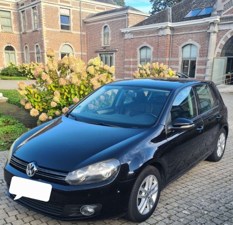 golf 6 édition highline boîte automatique 7vites, Euro 5, Alcantara, Zwart, Berline