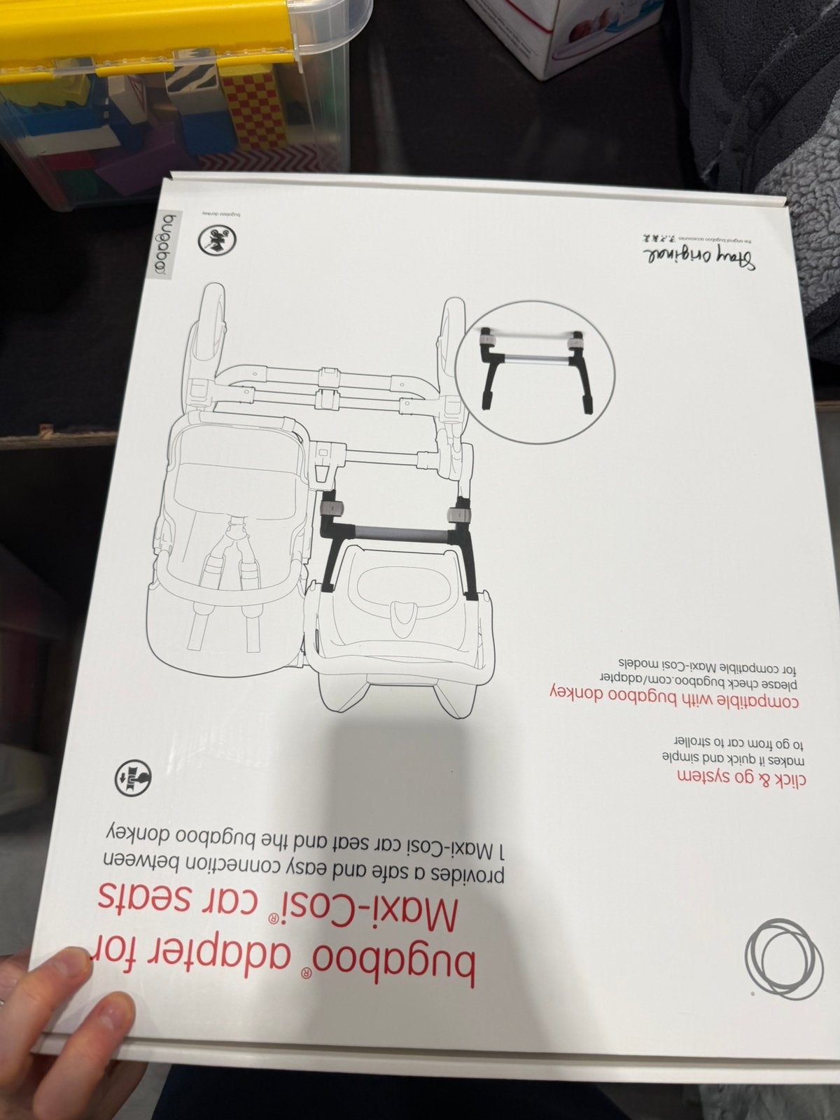 Bugaboo adapter voor maxi cosi, Kinderen en Baby's, Ophalen, Zo goed als nieuw, Bugaboo