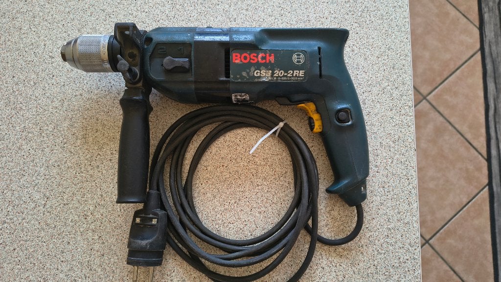 Perceuse à percussion BOSCH GSB 20-2 RE, Doe-het-zelf en Bouw, Ophalen of Verzenden, Gebruikt, Boormachine