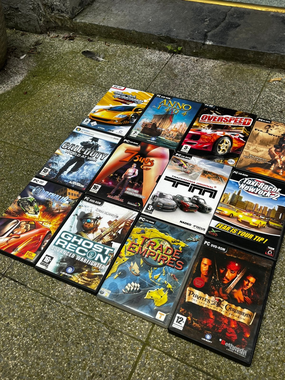 Lot de 19 jeux PC originaux – Complets – Très bon état, Consoles de jeu & Jeux vidéo, Enlèvement, Comme neuf