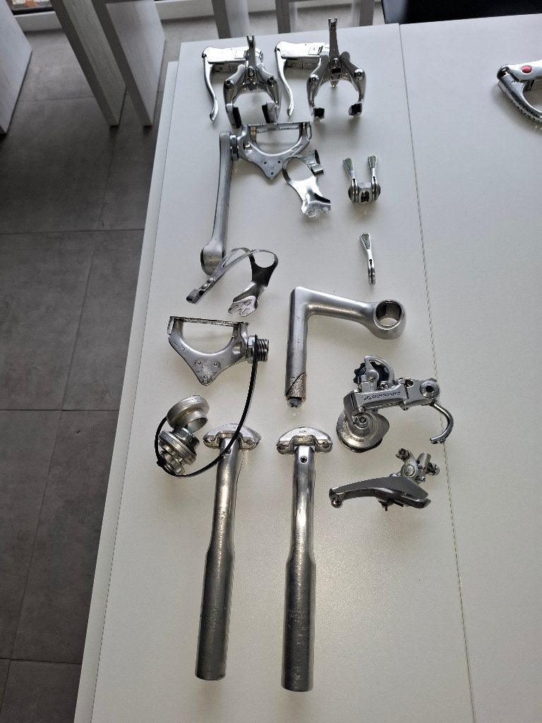 Onderdelen Shimano, Fietsen en Brommers, Remmen, Gebruikt, Ophalen of Verzenden, Aluminium