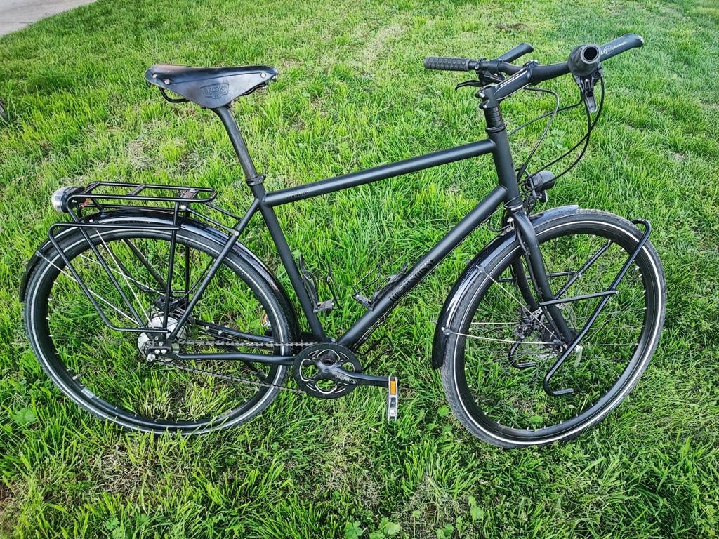Vélo de voyage Tour de Suisse_Cr-Mo_Rohloff, Fietsen en Brommers, Ophalen