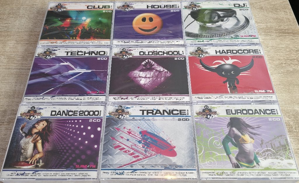 History of Dance collection 9x 2CD in seal, CD & DVD, CD | Dance & House, Envoi, Neuf, dans son emballage, House, Compilation