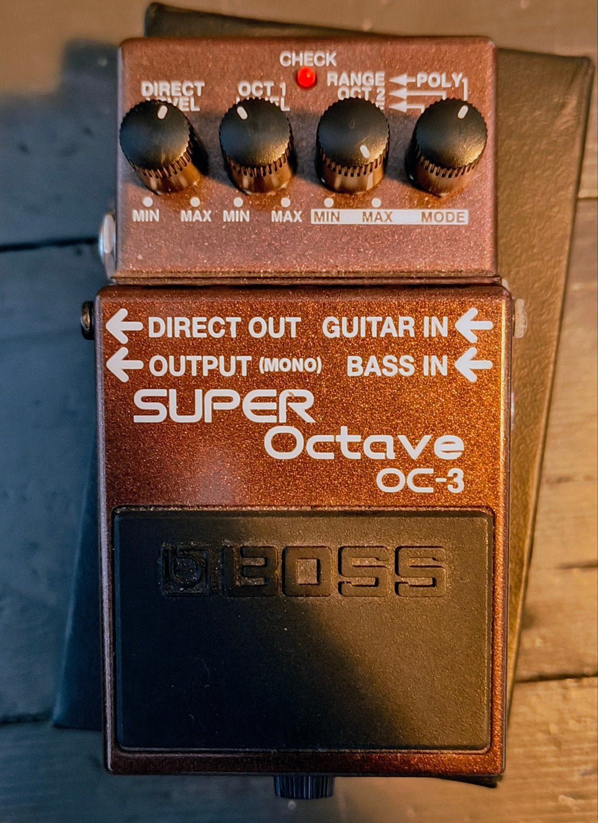 Boss Super Octave OC-3 (Dark Gray Label), Enlèvement ou Envoi, Comme neuf, Autres types