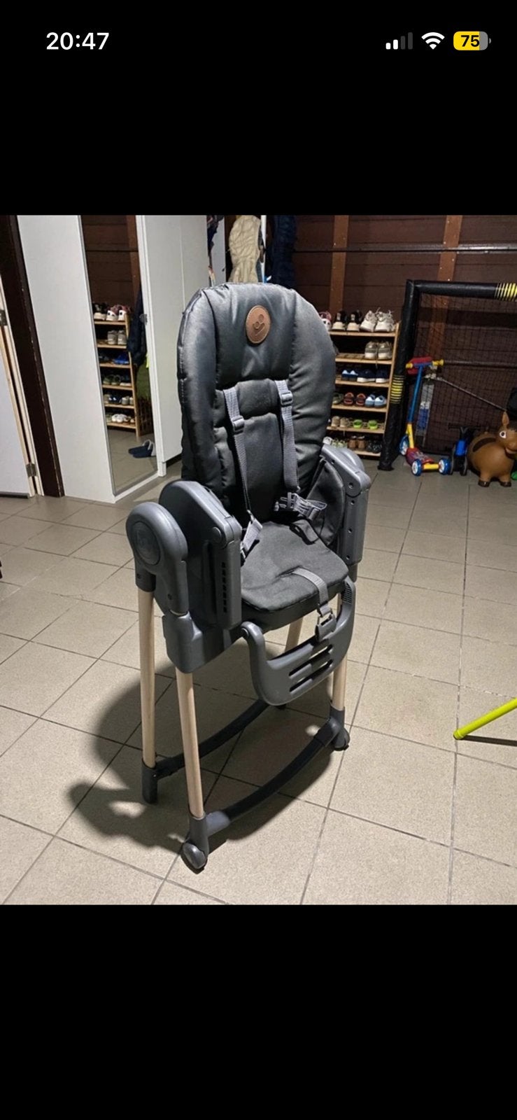 Maxi cosi kinder eetstoel, Enlèvement ou Envoi, Utilisé, Chaise évolutive, Coulissant